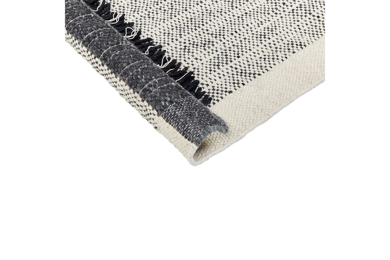 Ketenli Ullteppe 160x230 cm - Svart/hvit - Tekstiler & tepper - Teppe & matte - Moderne matte - Ullteppe
