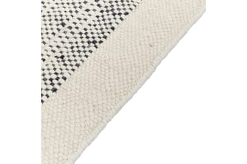 Ketenli Ullteppe 80x150 cm - Svart/hvit - Tekstiler & tepper - Teppe & matte - Moderne matte - Ullteppe