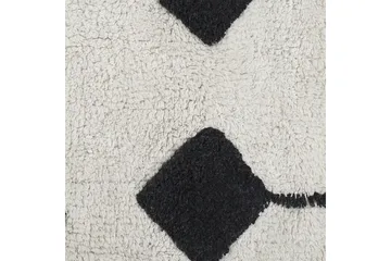 Khemisset Bomullsteppe 140x200 cm - Svart/hvit - Tekstiler & tepper - Teppe & matte - Moderne matte - Bomullsmatter