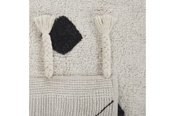 Khemisset Bomullsteppe 80x150 cm - Svart/hvit - Tekstiler & tepper - Teppe & matte - Moderne matte - Bomullsmatter