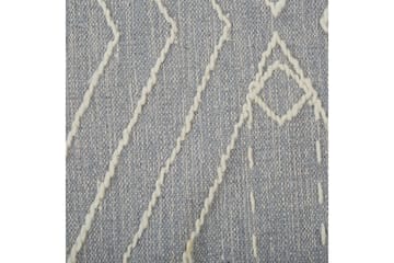 Khenifra Bomullsteppe 140x200 cm - Grå - Tekstiler & tepper - Teppe & matte - Moderne matte - Bomullsmatter