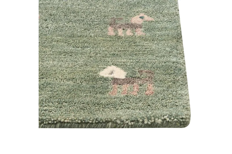 Kizarli Ryeteppe 140x200 cm - Grønn - Tekstiler & tepper - Teppe & matte - Moderne matte - Ryetepper