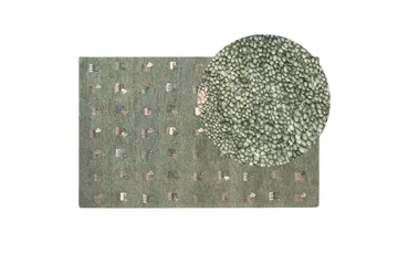 Kizarli Ryeteppe 140x200 cm - Grønn - Tekstiler & tepper - Teppe & matte - Moderne matte - Ryetepper