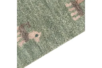 Kizarli Ryeteppe 140x200 cm - Grønn - Tekstiler & tepper - Teppe & matte - Moderne matte - Ryetepper