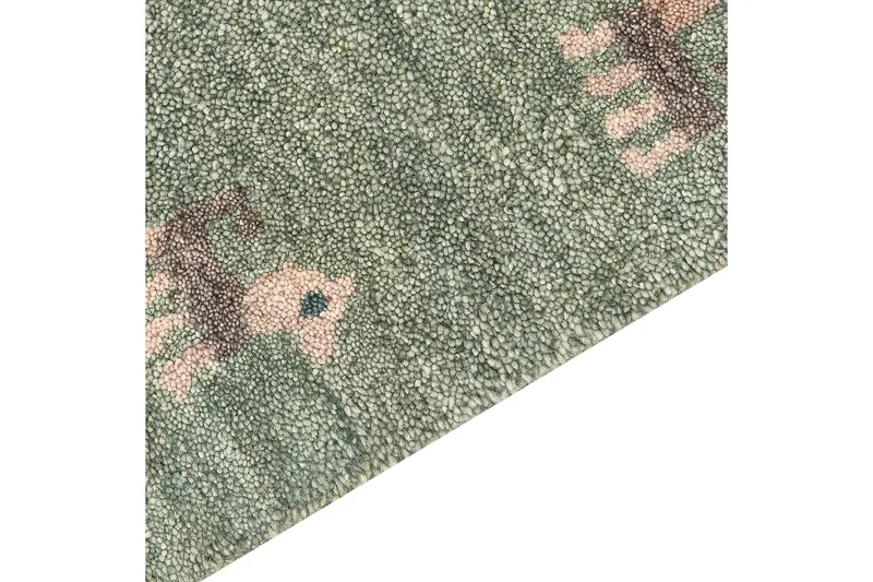Kizarli Ryeteppe 140x200 cm - Grønn - Tekstiler & tepper - Teppe & matte - Moderne matte - Ryetepper