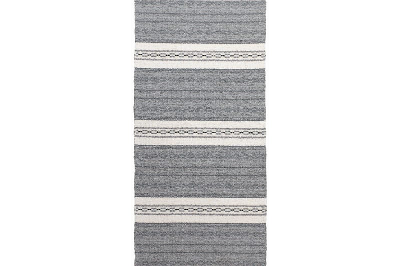 Kludetæppe Asta 70x140 cm Rektangulært - Grå - Tekstiler & tepper - Teppe & matte - Moderne matte - Filleryer