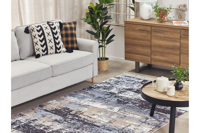 Konakli Ryeteppe 150x230 cm - Beige - Tekstiler & tepper - Teppe & matte - Moderne matte - Gangmatter