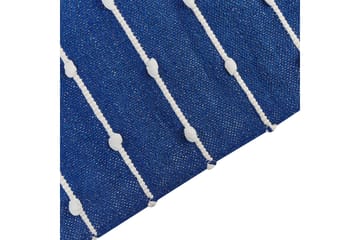 Kondhali Ryeteppe 80x150 cm - Blå - Tekstiler & tepper - Teppe & matte - Moderne matte - Ryetepper