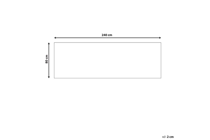 Kottar Ryeteppe 80x240 cm - Grå - Tekstiler & tepper - Teppe & matte - Moderne matte - Gangmatter