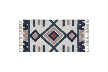 Kozlu Ryeteppe 80x150 cm - Blå - Tekstiler & tepper - Teppe & matte - Moderne matte - Ryetepper