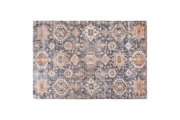 Kurin Bomullsteppe 140x200 cm - Blå - Tekstiler & tepper - Teppe & matte - Moderne matte - Gangmatter