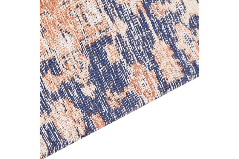 Kurin Bomullsteppe 140x200 cm - Blå - Tekstiler & tepper - Teppe & matte - Moderne matte - Gangmatter