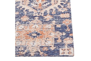 Kurin Bomullsteppe 140x200 cm - Blå - Tekstiler & tepper - Teppe & matte - Moderne matte - Gangmatter