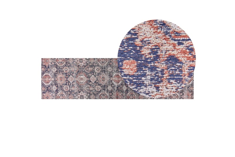 Kurin Gangmatte 80x300 cm - Blå - Tekstiler & tepper - Teppe & matte - Moderne matte - Gangmatter