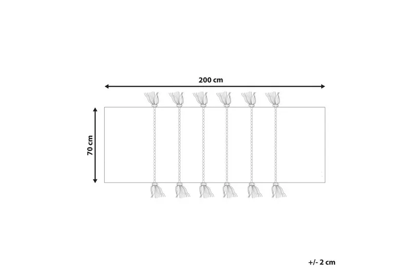 Løper Uzunta - Tekstiler & tepper - Teppe & matte - Moderne matte - Gangmatter