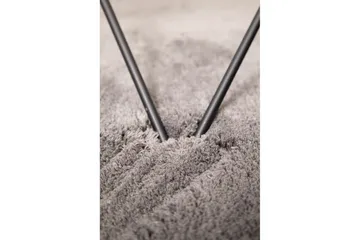 Langhåret teppe Royal Deluxe - 140x200 cm, Grå - Tekstiler & tepper - Teppe & matte - Moderne matte - Ryetepper