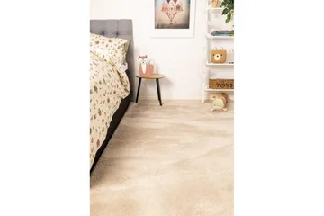 Langhåret teppe Royal Deluxe - 140x200 cm, Greige - Tekstiler & tepper - Teppe & matte - Moderne matte - Ryetepper