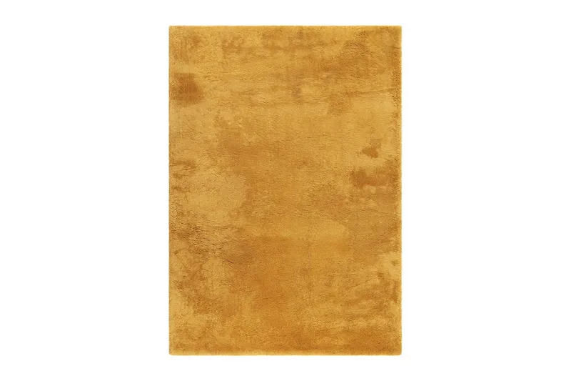 Langhåret teppe Royal Deluxe - 140x200 cm, Gul - Tekstiler & tepper - Teppe & matte - Moderne matte - Ryetepper