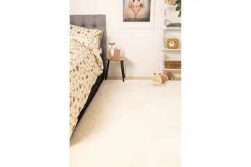 Langhåret teppe Royal Deluxe - 140x200 cm, Krem - Tekstiler & tepper - Teppe & matte - Moderne matte - Ryetepper