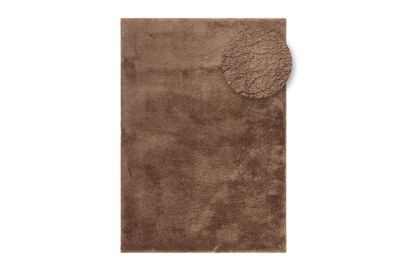 Langhåret teppe Royal Deluxe - 140x200 cm, Mokka - Tekstiler & tepper - Teppe & matte - Moderne matte - Ryetepper