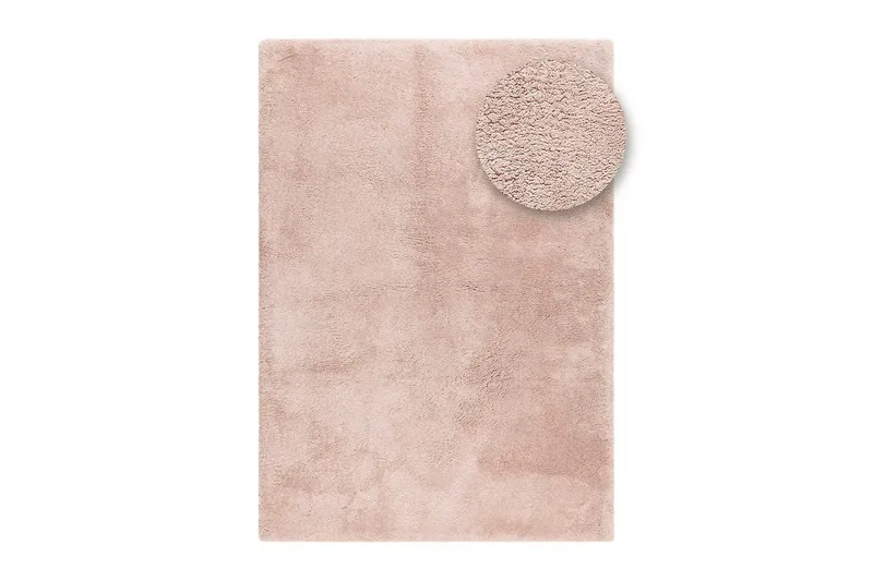 Langhåret teppe Royal Deluxe - 140x200 cm, Støvrosa - Tekstiler & tepper - Teppe & matte - Moderne matte - Ryetepper