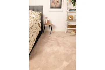 Langhåret teppe Royal Deluxe - 140x200 cm, Støvrosa - Tekstiler & tepper - Teppe & matte - Moderne matte - Ryetepper
