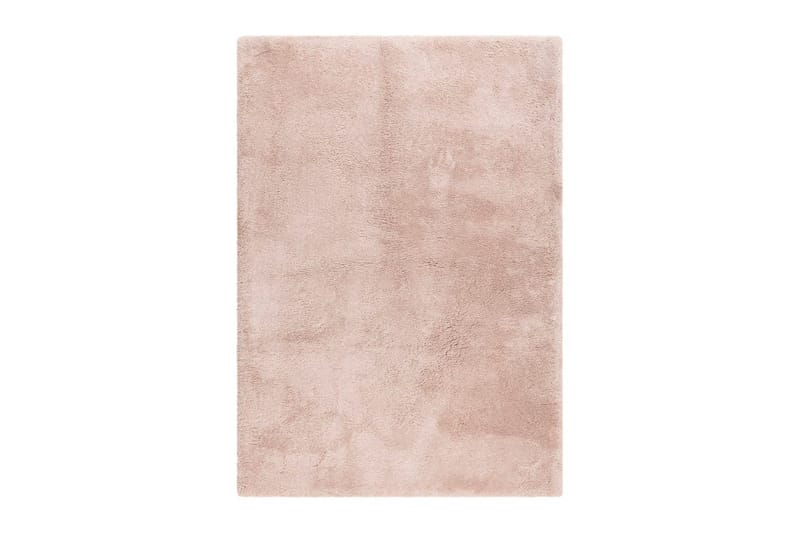 Langhåret teppe Royal Deluxe, 140x200 cm, Støvrosa