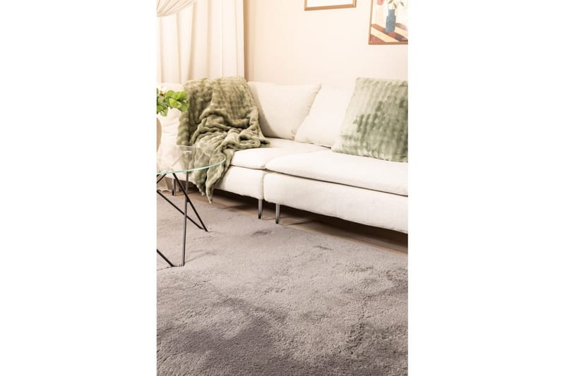 Langhåret teppe Royal Deluxe - 160x230 cm, Grå - Tekstiler & tepper - Teppe & matte - Moderne matte - Ryetepper