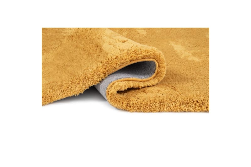 Langhåret teppe Royal Deluxe - 160x230 cm, Gul - Tekstiler & tepper - Teppe & matte - Moderne matte - Ryetepper