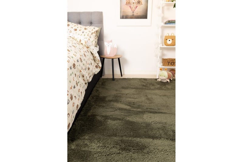 Langhåret teppe Royal Deluxe - 160x230 cm, Smaragdgrønn - Tekstiler & tepper - Teppe & matte - Moderne matte - Ryetepper