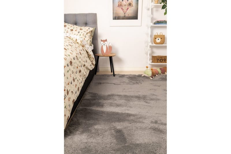 Langhåret teppe Royal Deluxe - 200x290 cm, Grå - Tekstiler & tepper - Teppe & matte - Moderne matte - Ryetepper