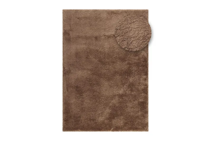 Langhåret teppe Royal Deluxe - 200x290 cm, Mokka - Tekstiler & tepper - Teppe & matte - Moderne matte - Ryetepper