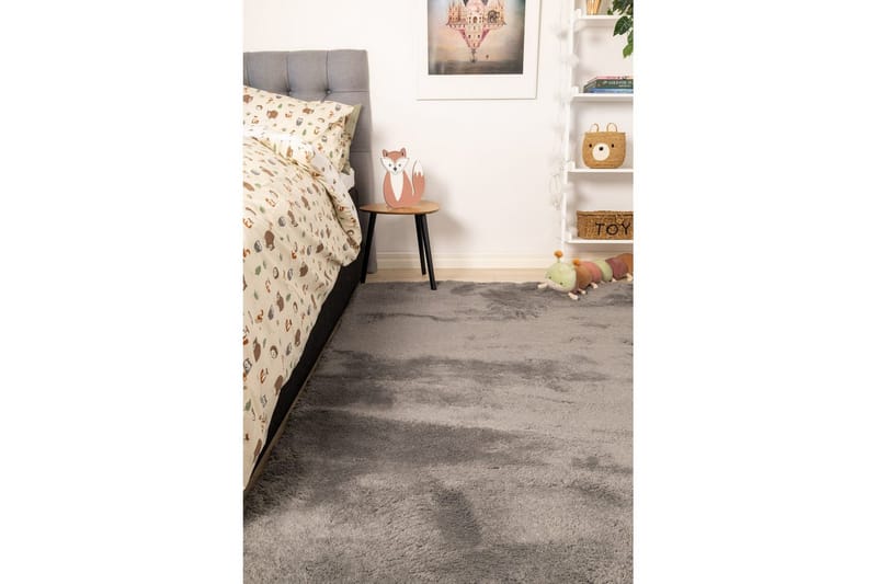 Langhåret teppe Royal Deluxe - 230x330 cm, Grå - Tekstiler & tepper - Teppe & matte - Moderne matte - Ryetepper
