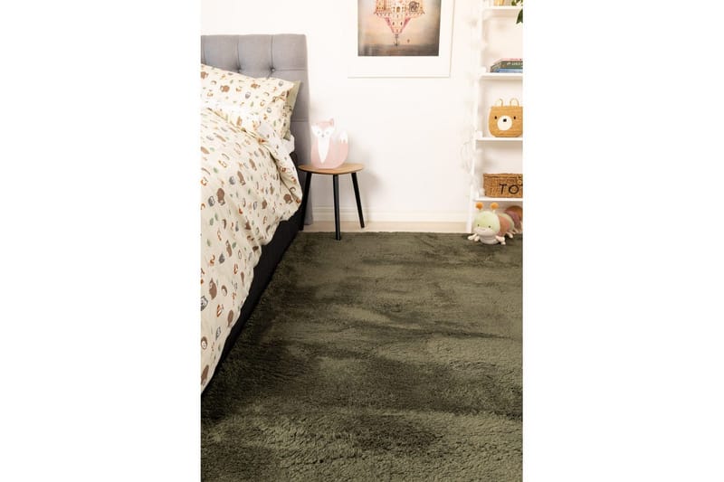 Langhåret teppe Royal Deluxe - 230x330 cm, Smaragdgrønn - Tekstiler & tepper - Teppe & matte - Moderne matte - Ryetepper
