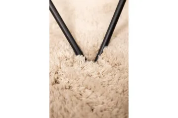 Langhåret teppe Royal Deluxe - 60x120 cm, Greige - Tekstiler & tepper - Teppe & matte - Moderne matte - Ryetepper