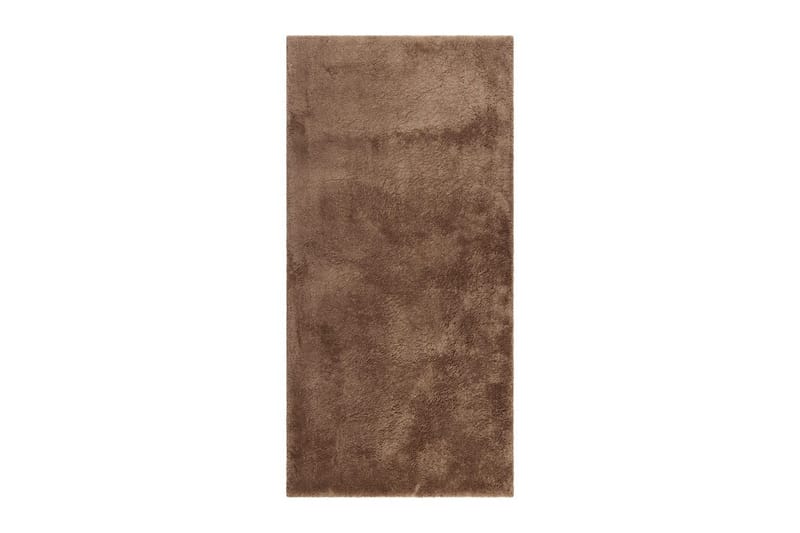 Langhåret teppe Royal Deluxe, 80x180 cm, Mokka