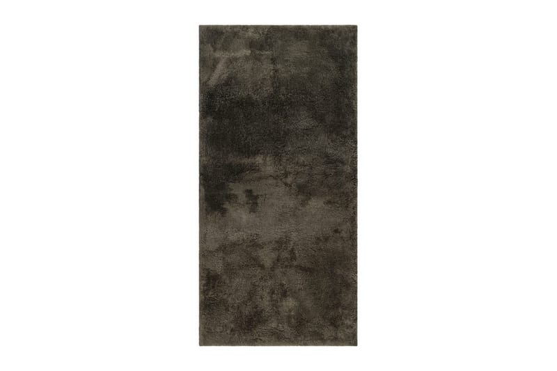 Langhåret teppe Royal Deluxe, 80x180 cm, Smaragdgrønn