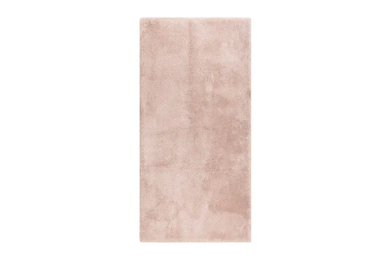 Langhåret teppe Royal Deluxe, 80x180 cm, Støvrosa