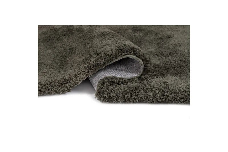 Langhåret teppe Royal Deluxe Rund - 120x120 cm, Smaragdgrønn - Tekstiler & tepper - Teppe & matte - Moderne matte - Ryetepper