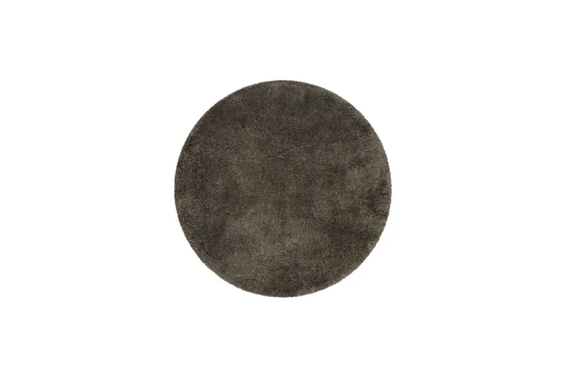 Langhåret teppe Royal Deluxe Rund - 160x160 cm, Smaragdgrønn - Tekstiler & tepper - Teppe & matte - Moderne matte - Ryetepper