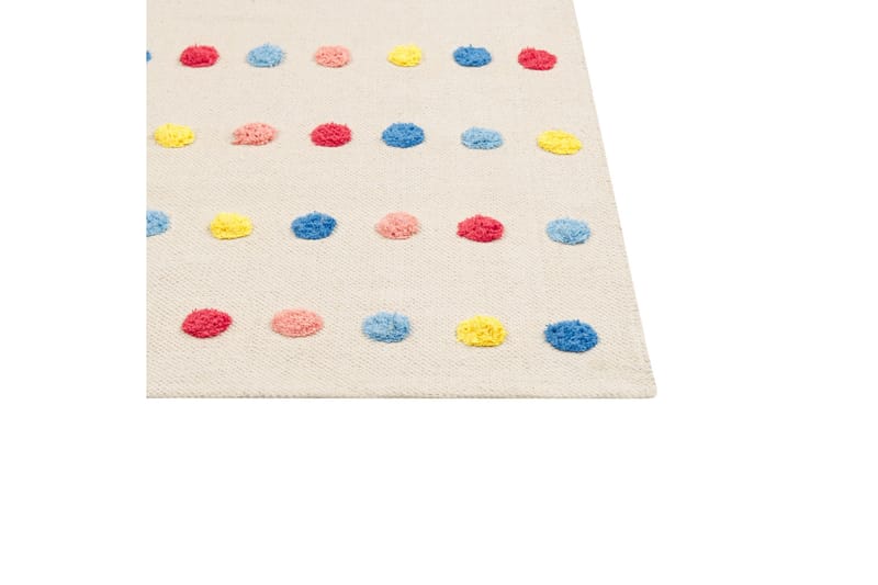 Leles Bomullsteppe 80x150 cm - Beige - Tekstiler & tepper - Teppe & matte - Moderne matte - Bomullsmatter