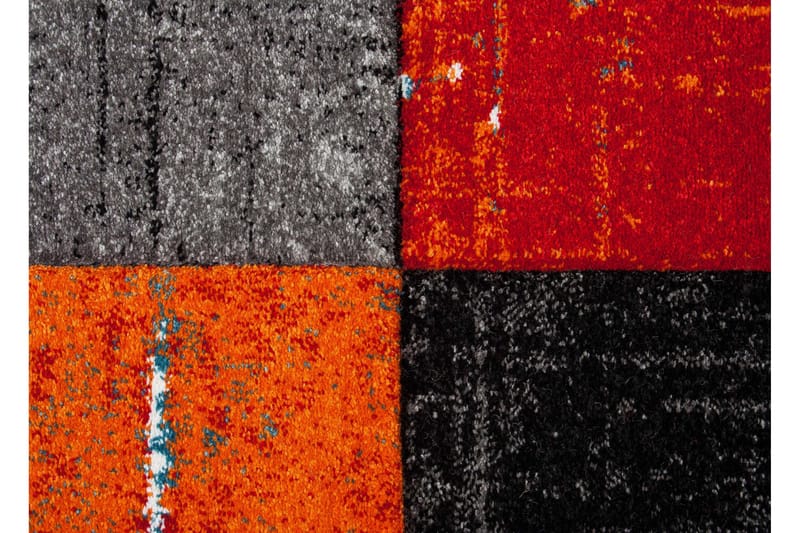London Square Friezematte 160x230 - Rød/Oransje - Tekstiler & tepper - Teppe & matte - Moderne matte - Wiltontepper