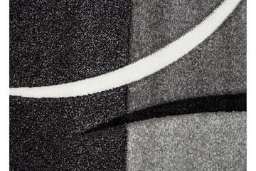 London Patch Friezematte 200x290 - Svart - Tekstiler & tepper - Teppe & matte - Moderne matte - Wiltontepper