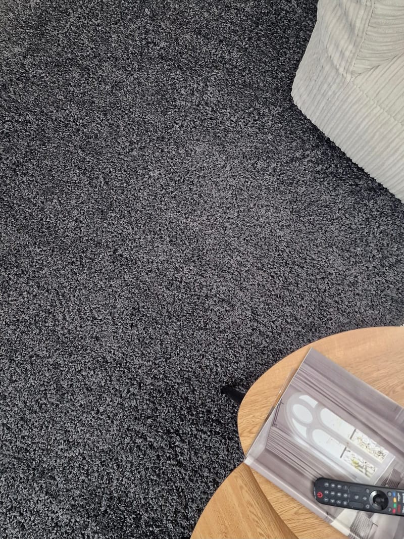 Lounge Ryeteppe 200x290 cm Rektangulær - Grafitt - Tekstiler & tepper - Teppe & matte - Moderne matte - Ryetepper