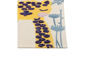 Luas Bomullsteppe 80x150 cm - Beige - Tekstiler & tepper - Teppe & matte - Moderne matte - Bomullsmatter