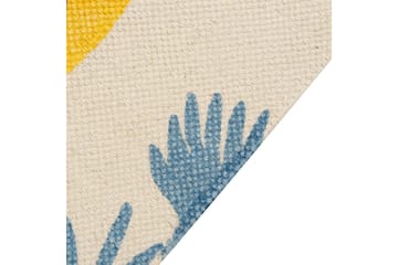 Luas Bomullsteppe 80x150 cm - Beige - Tekstiler & tepper - Teppe & matte - Moderne matte - Bomullsmatter