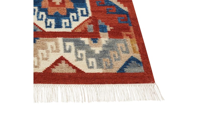 Lusarat Ullteppe 200x300 cm - Rød - Tekstiler & tepper - Teppe & matte - Moderne matte - Ullteppe