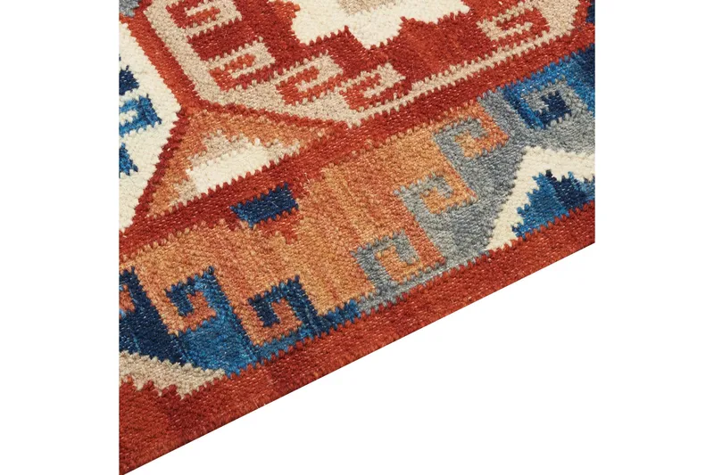 Lusarat Ullteppe 200x300 cm - Rød - Tekstiler & tepper - Teppe & matte - Moderne matte - Ullteppe