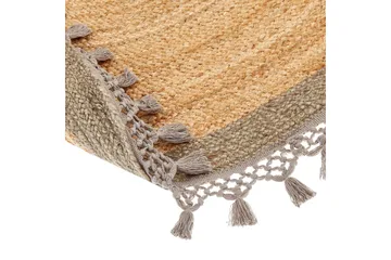 Marts Juteteppe 140 cm Rund - Beige - Tekstiler & tepper - Teppe & matte - Moderne matte - Jutematter & hampematter