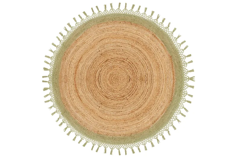 Marts Juteteppe 140 cm Rund, Beige